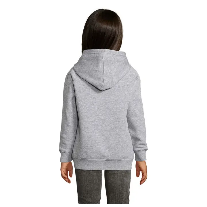 STELLAR KIDS HOODED  SWEAT - S03576 (MOCN#GY)